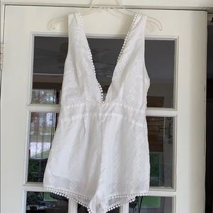 Tobi Pants - Tobi White Romper Tobi Pants - Tobi White Romper